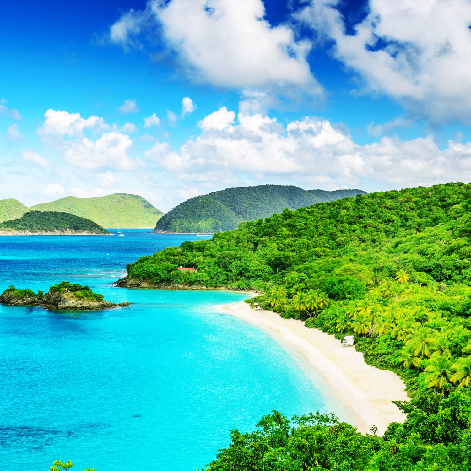 Trunk Bay Towel/Beach Blanket - USVI
