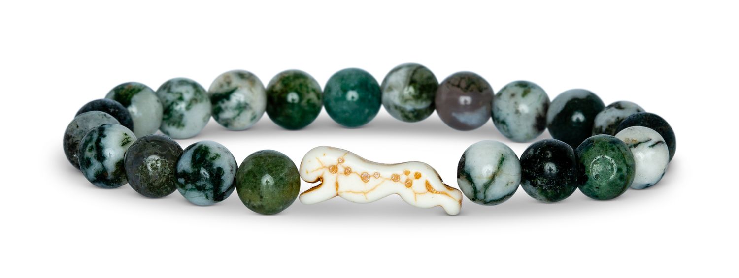 The Sprint Bracelet - Cheetah, Color: Acacia