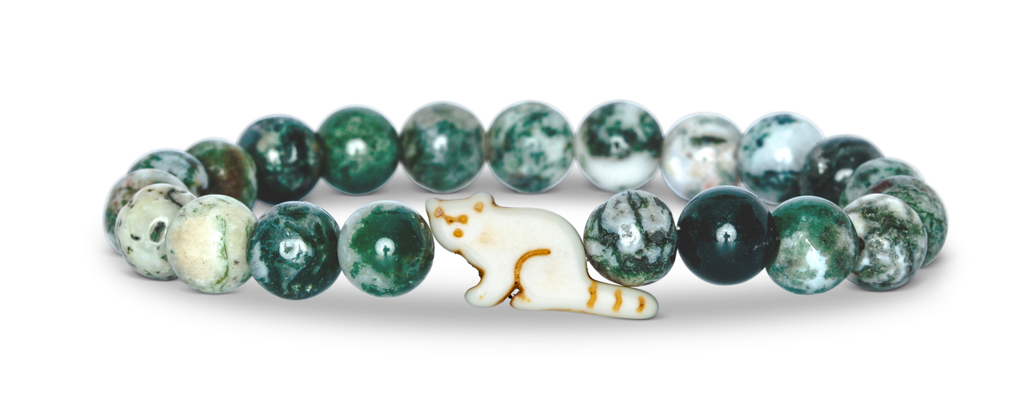 The Dash Bracelet - Red Panda, Color: Bamboo