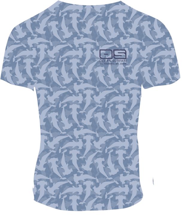 OS USVI SPF 50+ Perf Men's SS Hammerhead