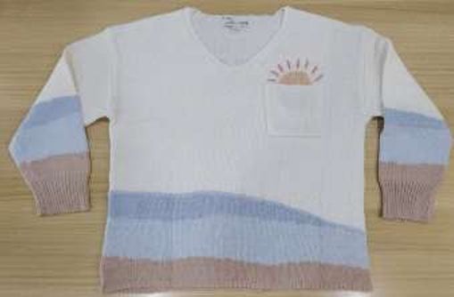 Ocean Sunrise Knit Sweater