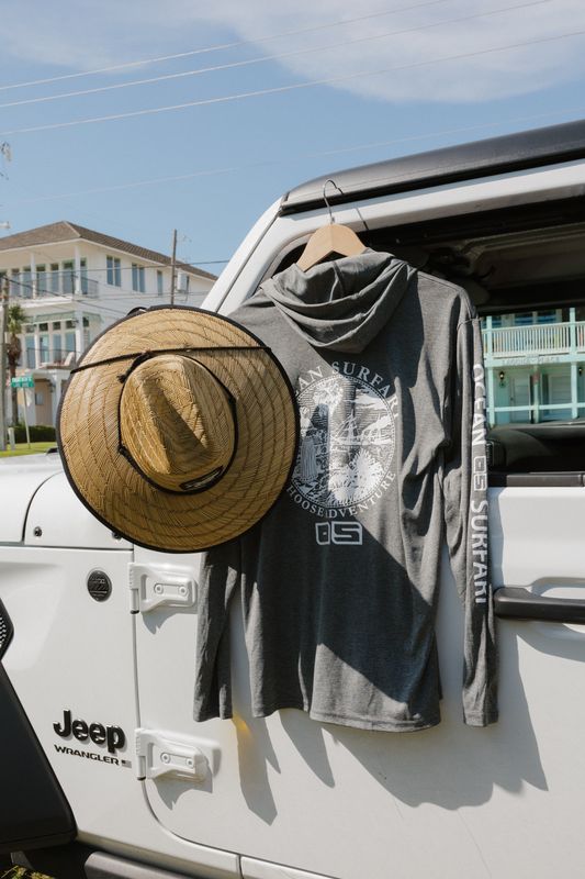 OS PCB SPF 50+ Perf Men's Hoodie HBlk - FL Seal