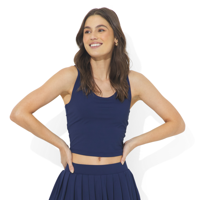 Athletic Tank - Navy