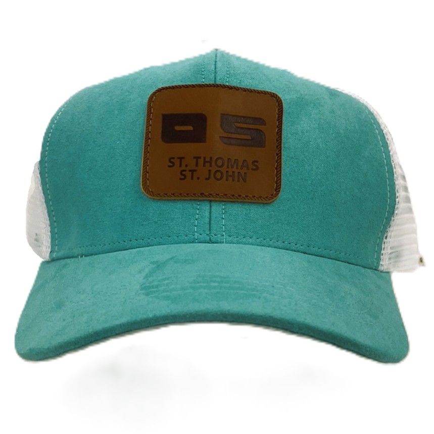 OS USVI Suede Trucker, Color: Mint