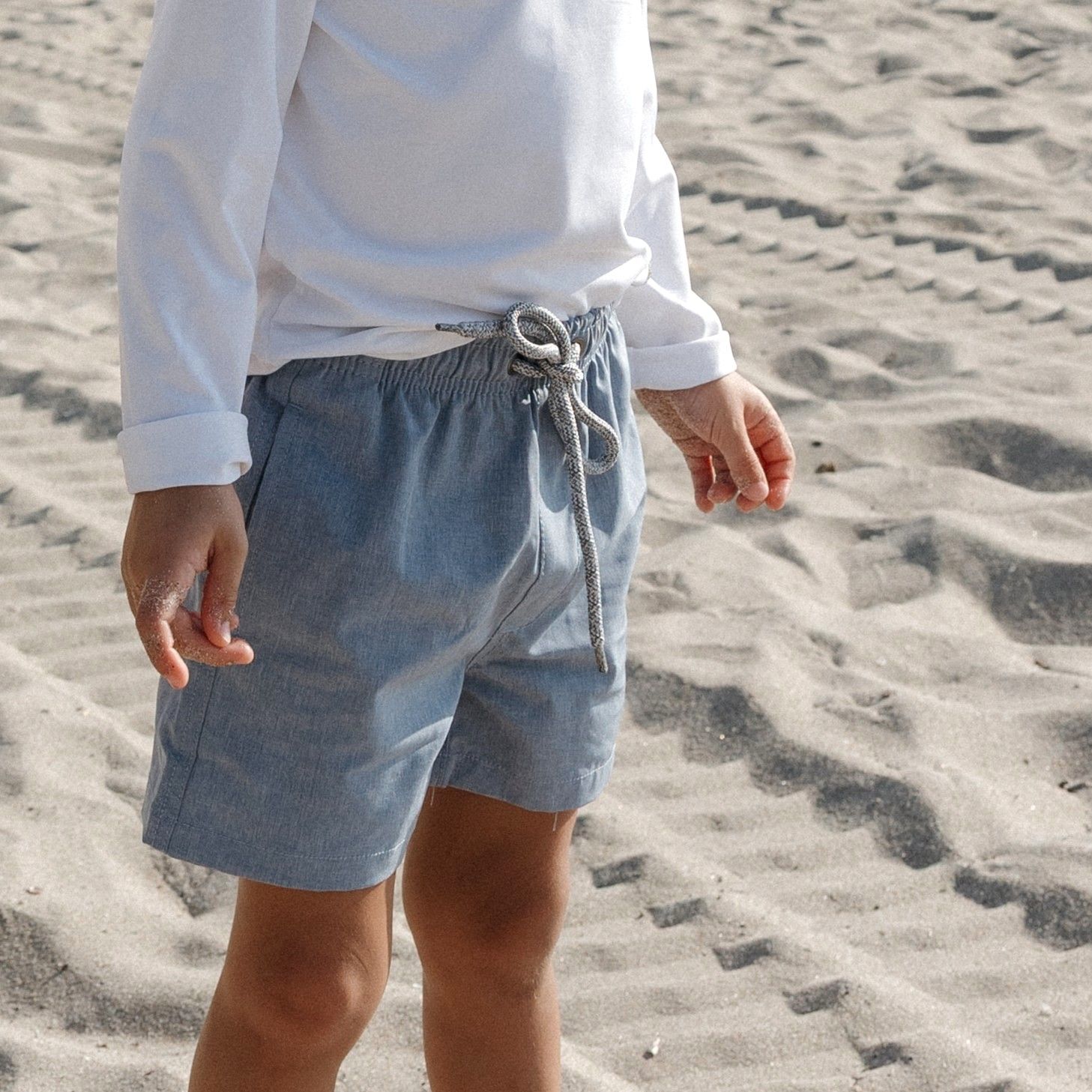 H2O Magic Print Boys Swim Short - Denim