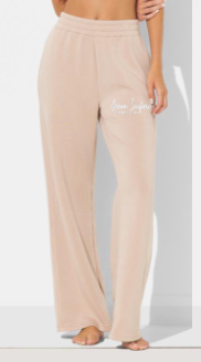Ladies USVI Cloud Fleece Pant Nude