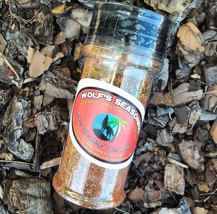 Wolf's Dry Rub 8oz.