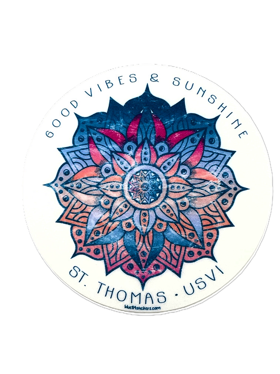 D Good Vibes &amp; Sunshine Mandala - St Thomas