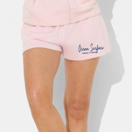 Ladies PCB Cloud Fleece Shorts - Hibiscus Pink