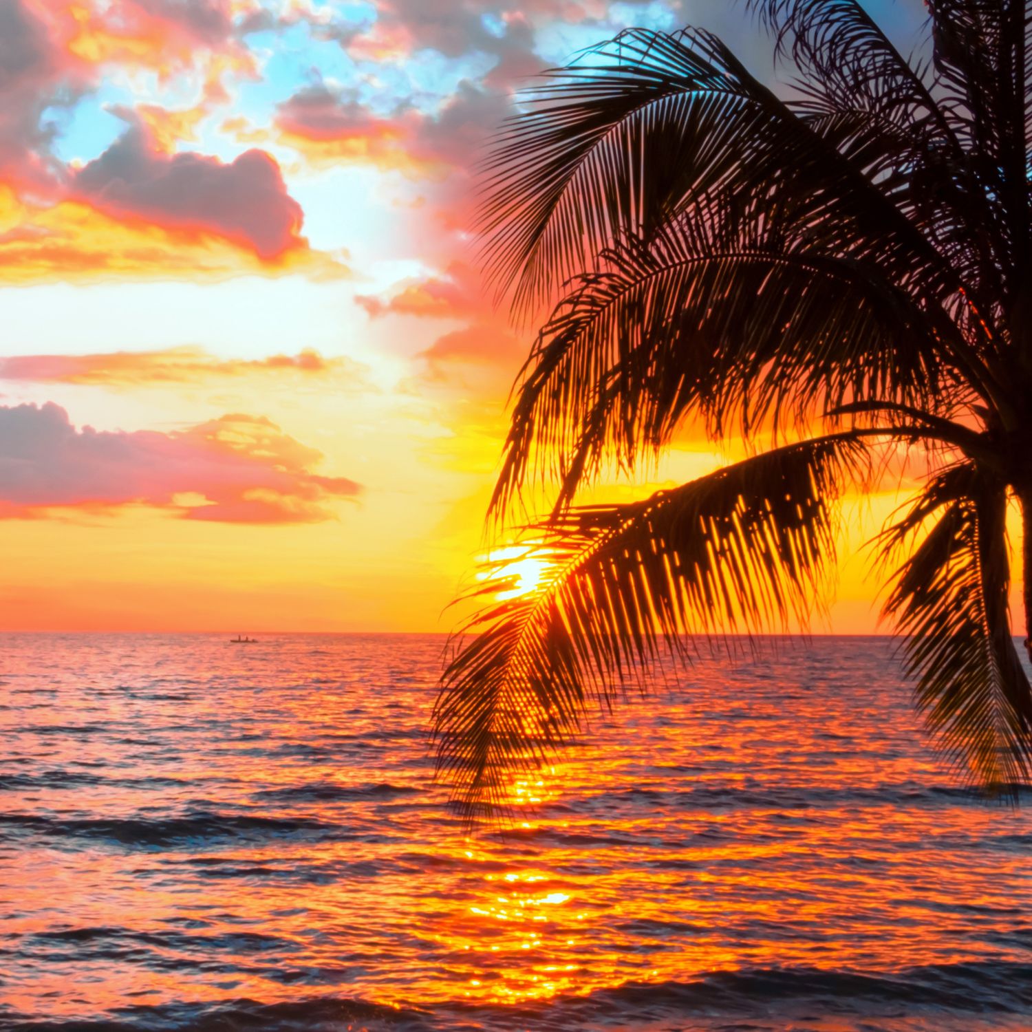 Sunset Towel/Beach Blanket - USVI