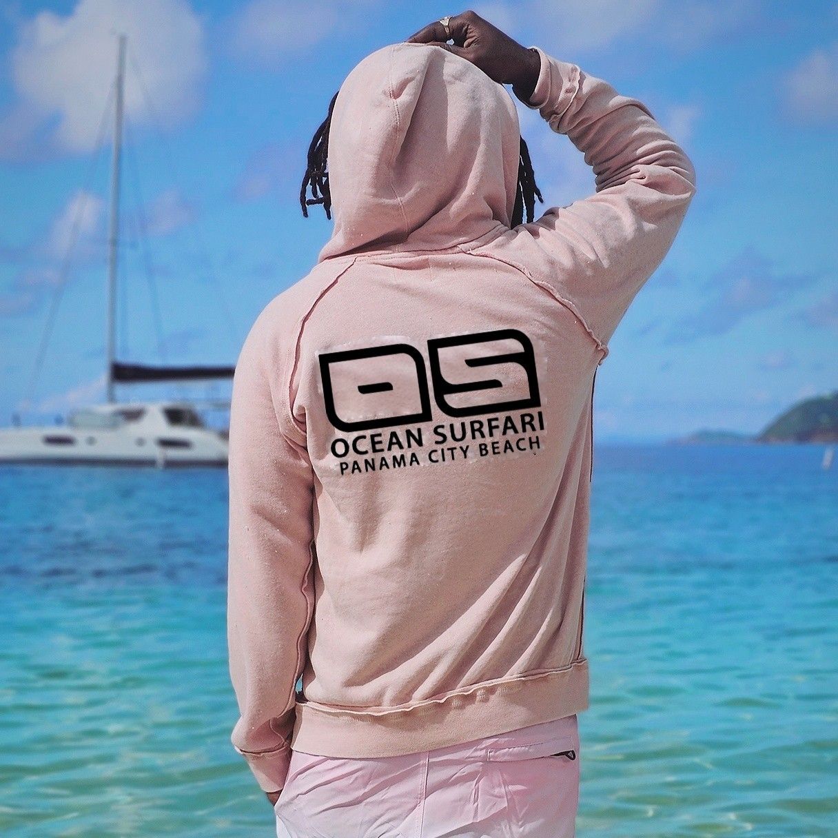 Men's PCB Burnout P/O Hoodie Mauve