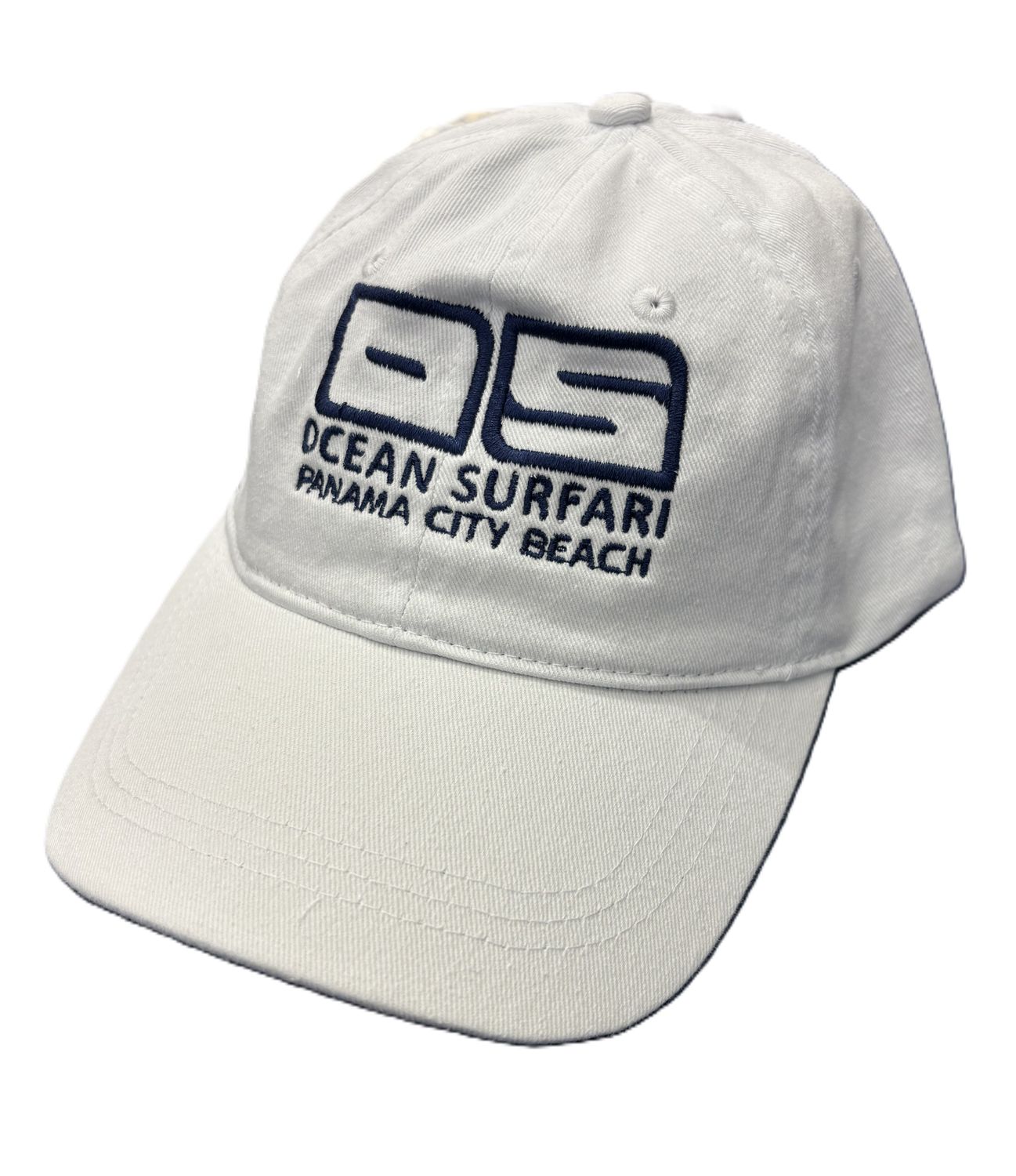 O/S PCB Kids Cotton Baseball Hat, Color: White