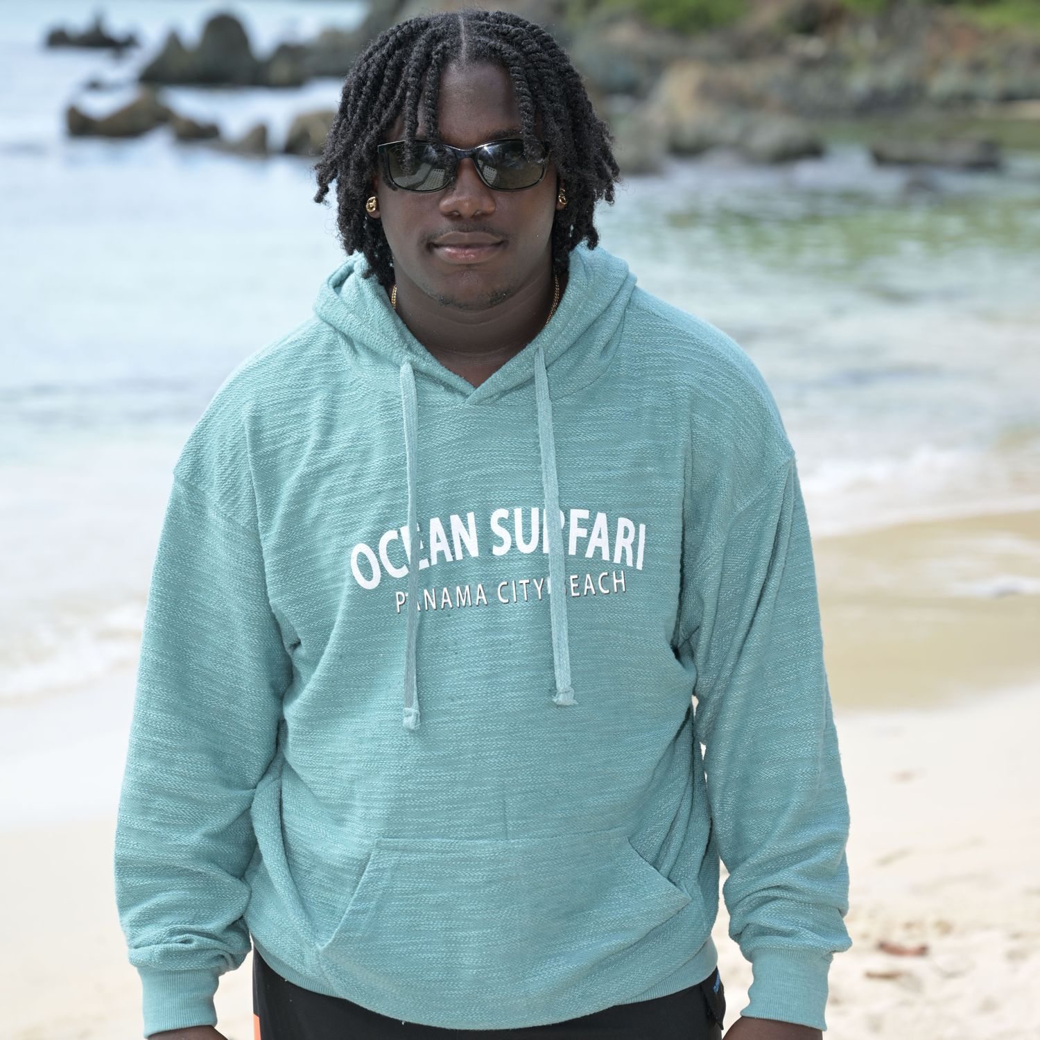 OS PCB Loop Terry Hooded Sweatshirt - Pacific Teal