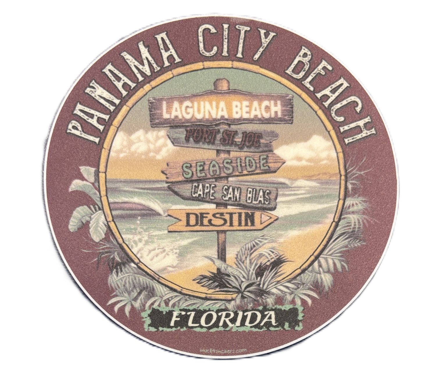 Injunction Beach Sign - PCB