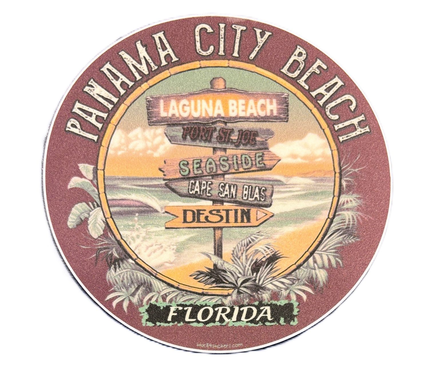 Injunction Beach Sign - PCB