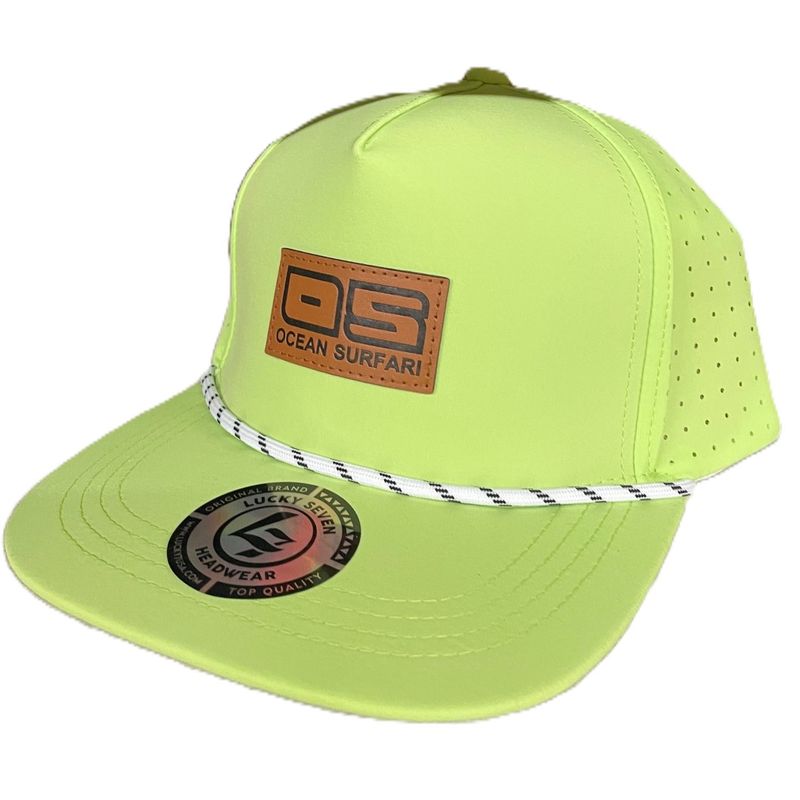OS Perforated Flat Bill Cap w/Patch 
