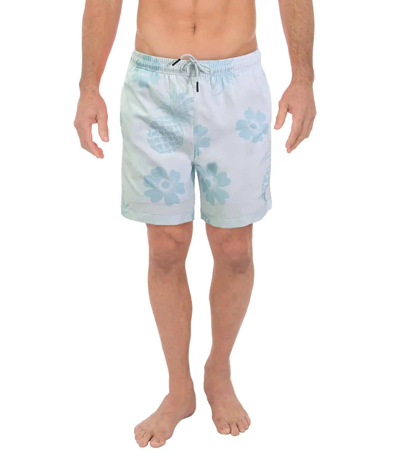Uzzi Stretch Swim Short Pineapple - Jade