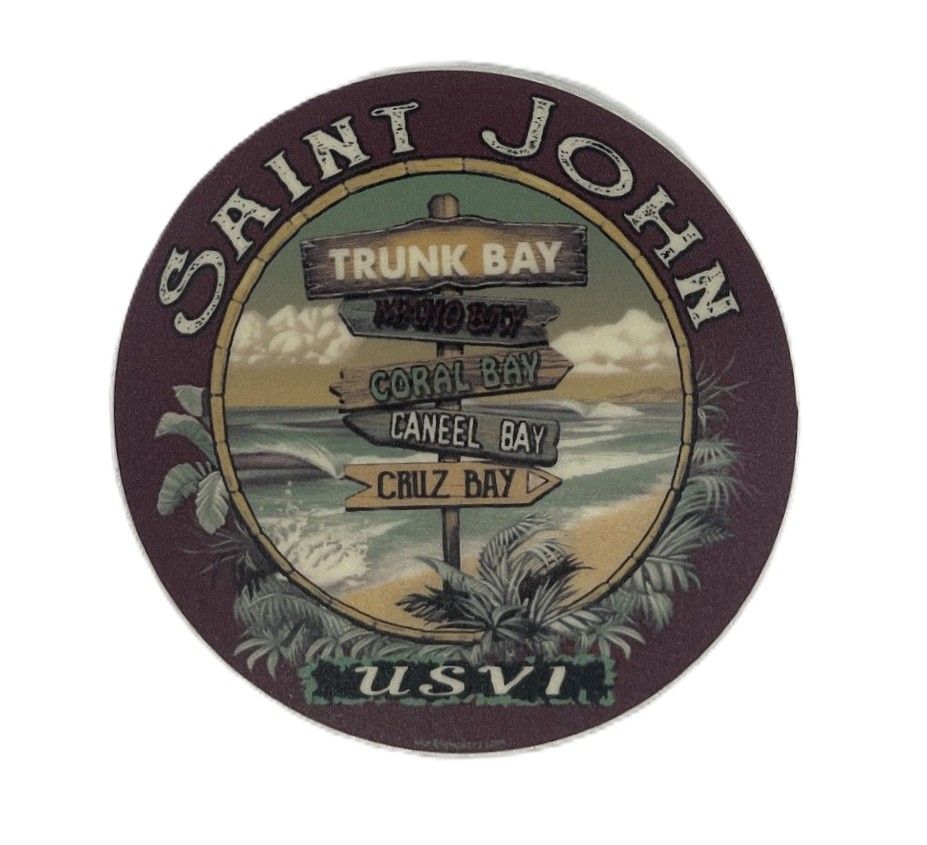 Injunction Beach Sign - STJ