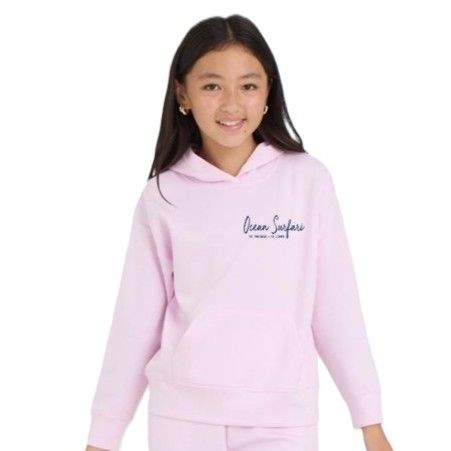 OS USVI Kids Cloud Fleece Hoodie - Paradise Pink