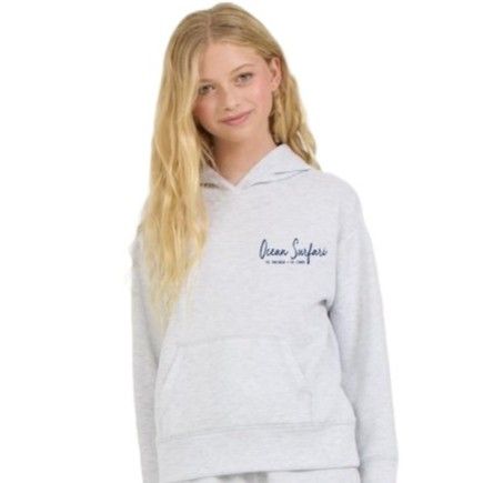 OS USVI Kids Cloud Fleece Hoodie - Spring Grey