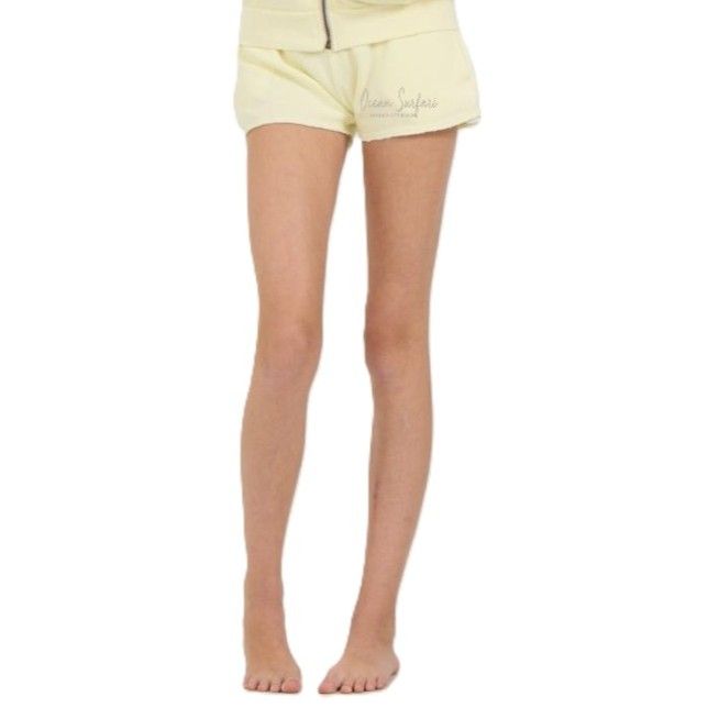 OS PCB Toddler Burnout Fleece Shorts - Sunshine Yellow