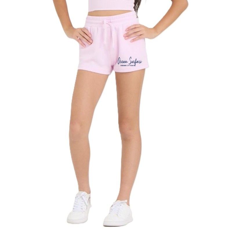 OS PCB Kids Cloud Fleece Shorts - Paradise Pink