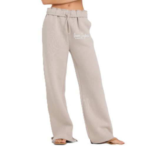 Ladies USVI Essential Fleece Sweatpants - Moon
