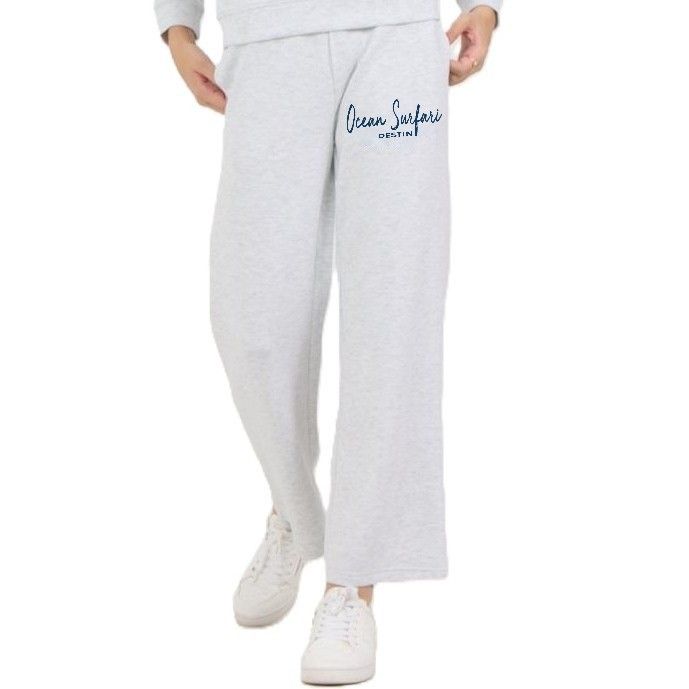 OS DESTIN Kids Cloud Fleece Pants - Spring Grey
