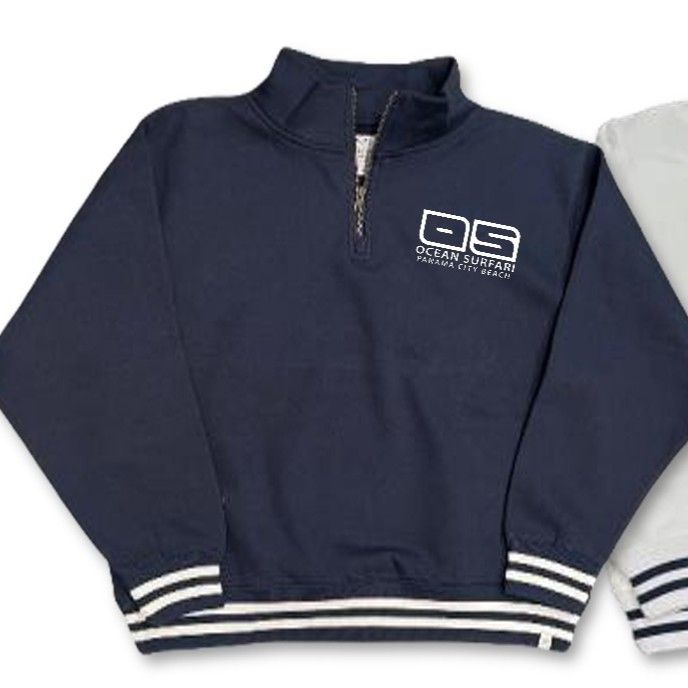OS PCB Men's College 1/4 Zip - Navy