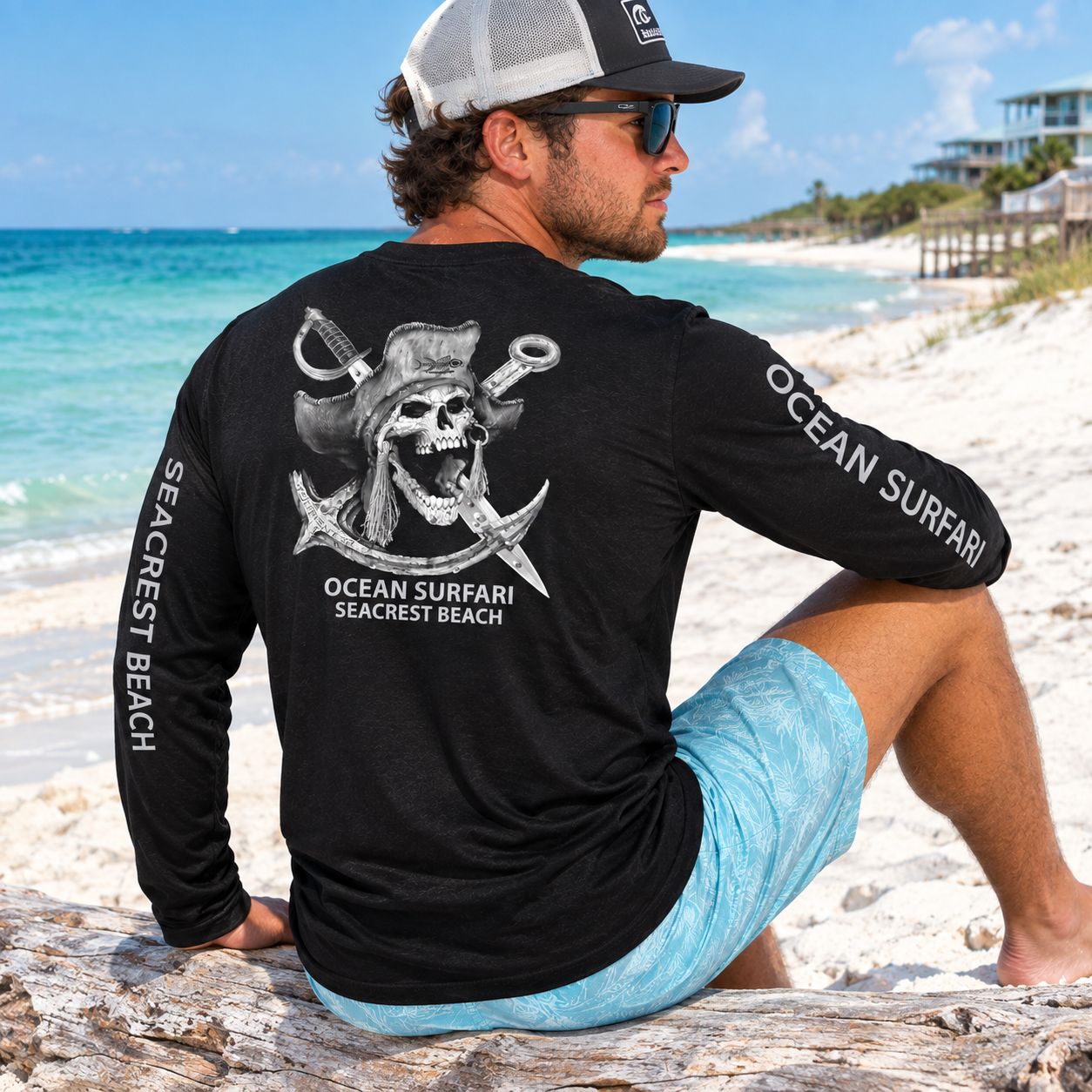 OS SCB SPF 50+ Perf Men's LS Barnacle Bill