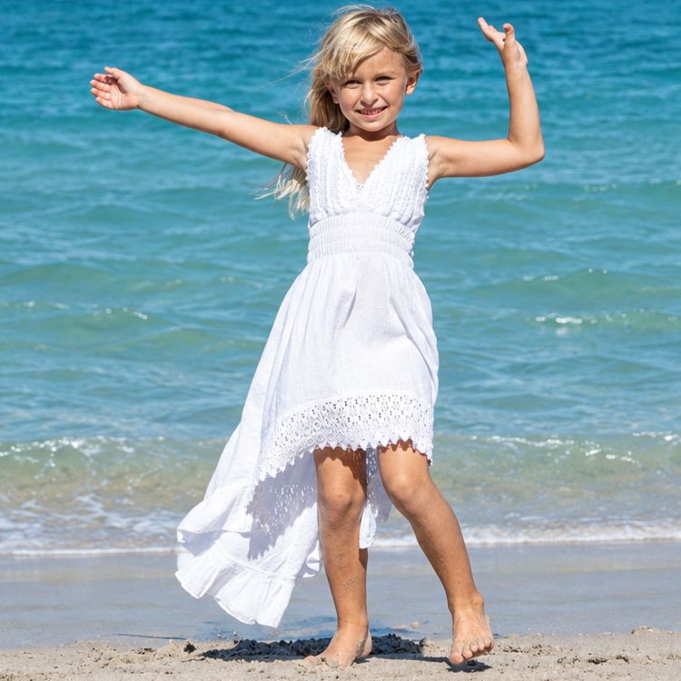 Girl's Mariana High/Low Dress