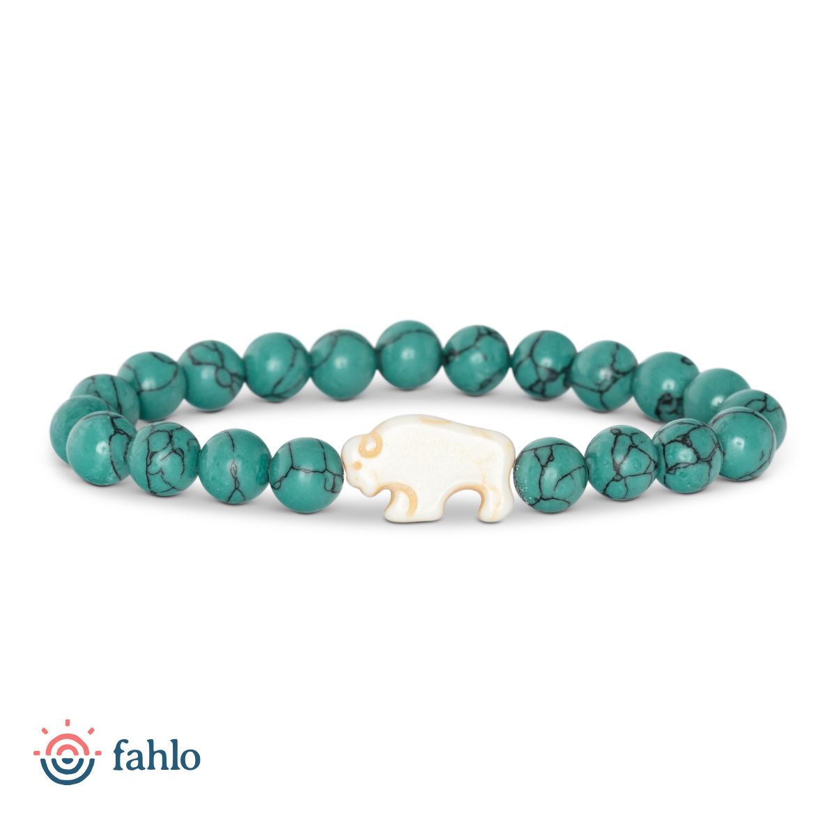 The Roam Bracelet - Bison, Color: Tuquoise