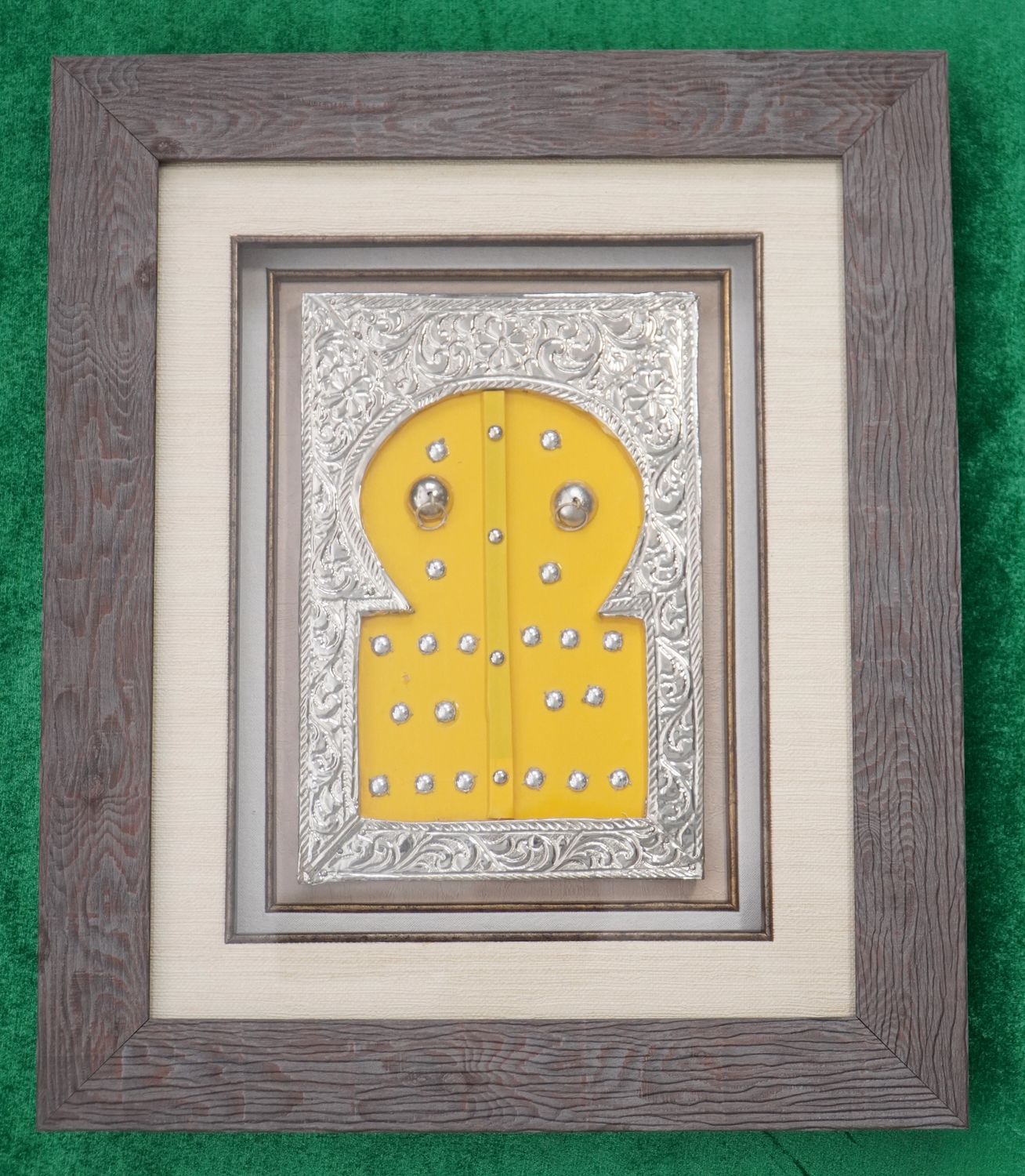 Muurkunst (Grijs frame)