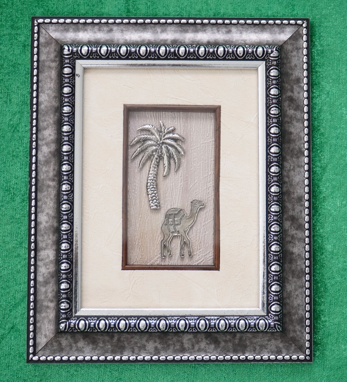 Muurkunst silver