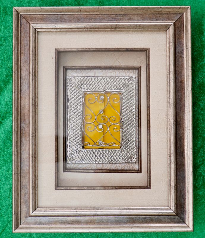 Muurkunst greige