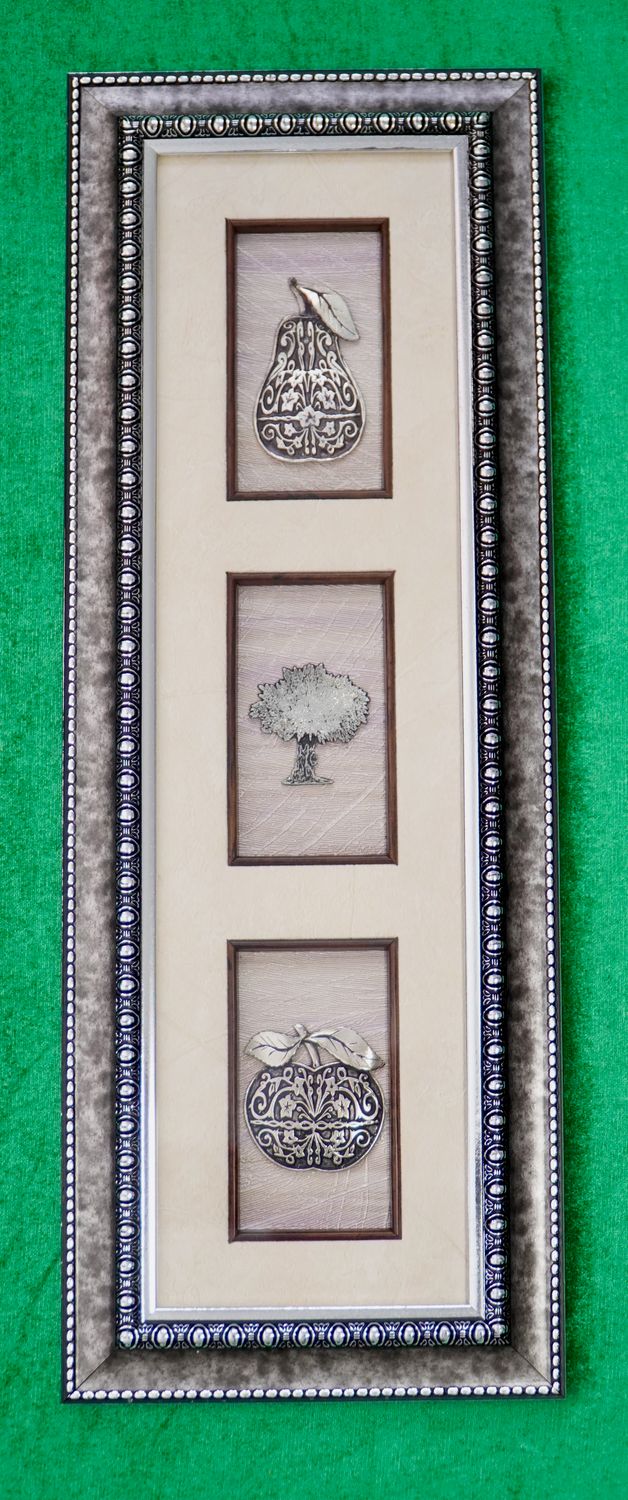 Muurkunst (Zilver frame)