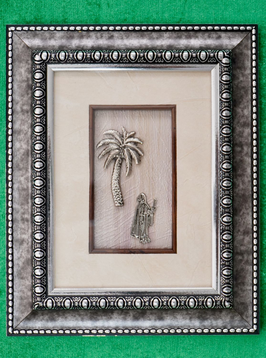 Muurkunst silver