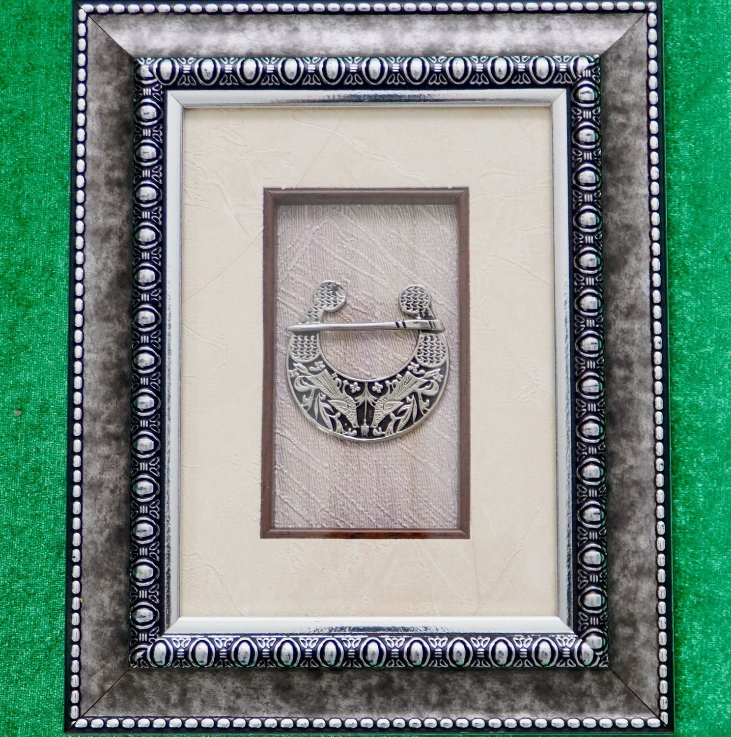 Muurkunst silver