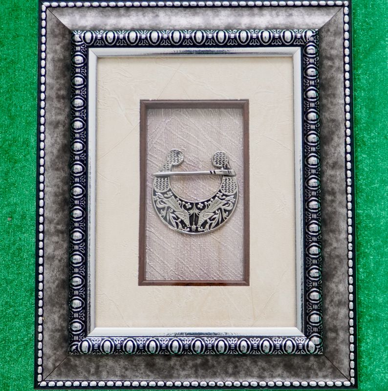 Muurkunst silver