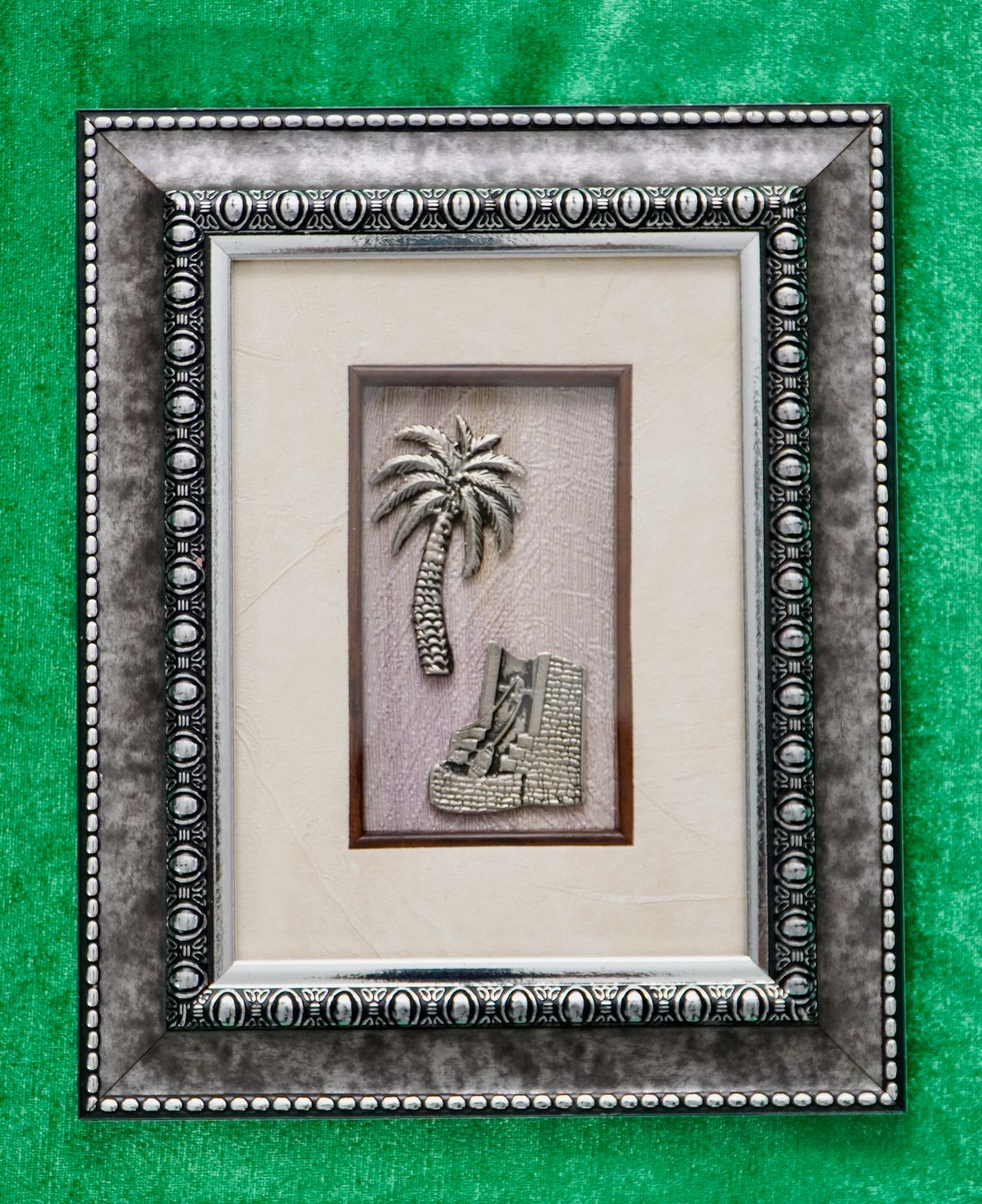 Muurkunst (Zilver frame)