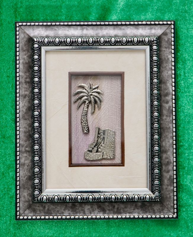 Muurkunst (Zilver frame)