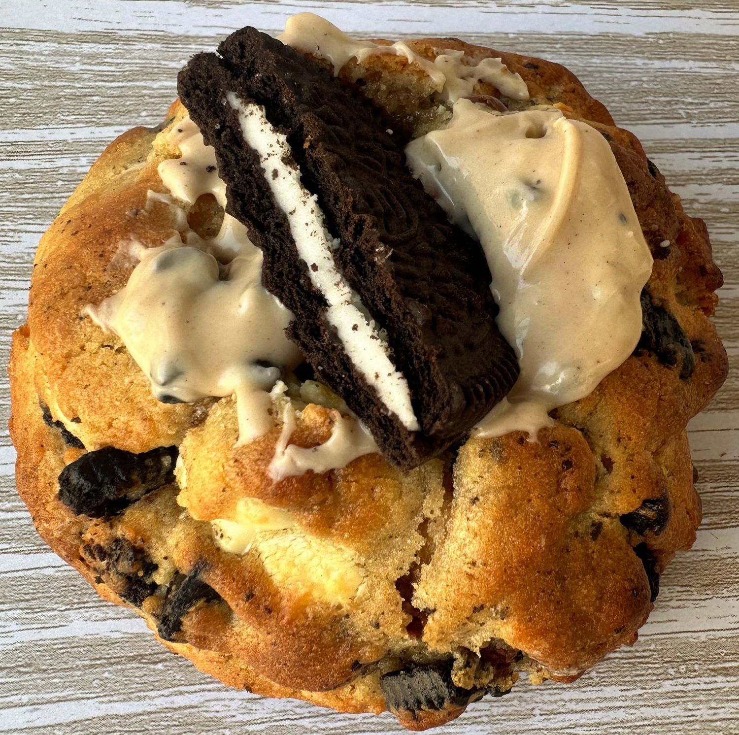 Cookie estilo NY - Cookie and cream