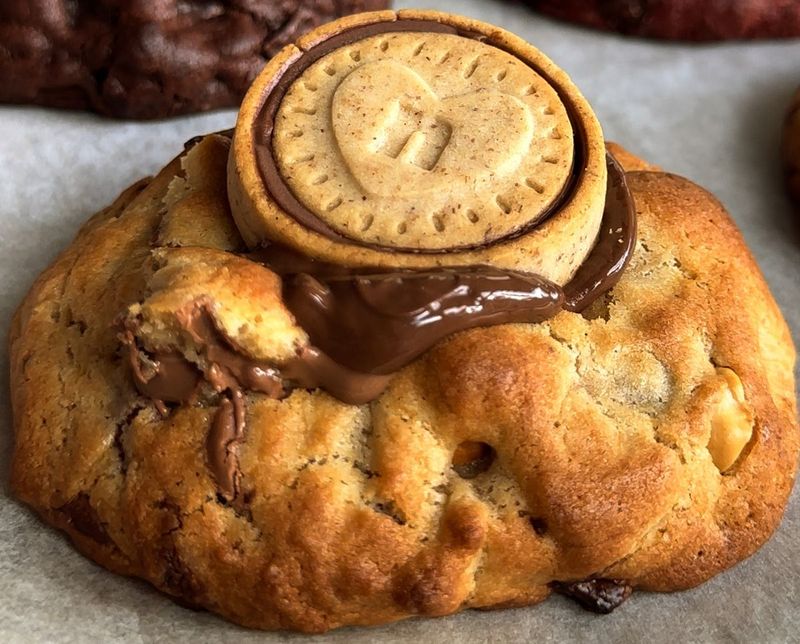 Cookie estilo NY - Nutella biscuit