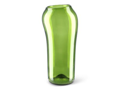 Reroglass bottle vase groen glas Reroglass bottle vase groen glas