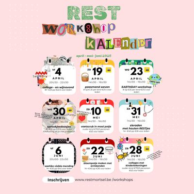 WORKSHOPS, KAMPJES en LESSEN