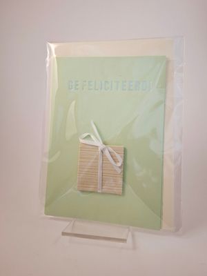 T aktief kaartje GEFELICITEERD