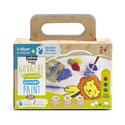 Knutselpakket voor kinderen vanaf 2 jaar | Pebeo Gouachepoederset
