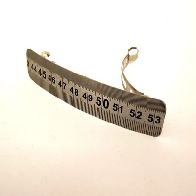 crazyclage haarspeld inox meetlat 11cm