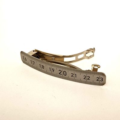 crazyclage haarspeld inox meetlat 9cm