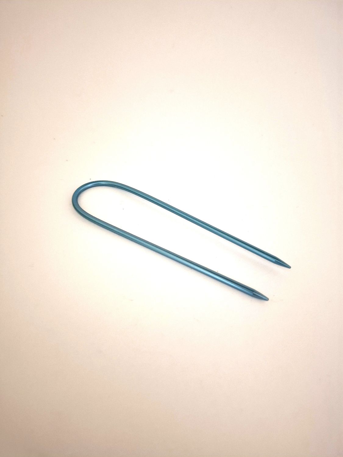 Crazyclage haarspeld blauwe breinaald Crazyclage haarspeld blauwe breinaald